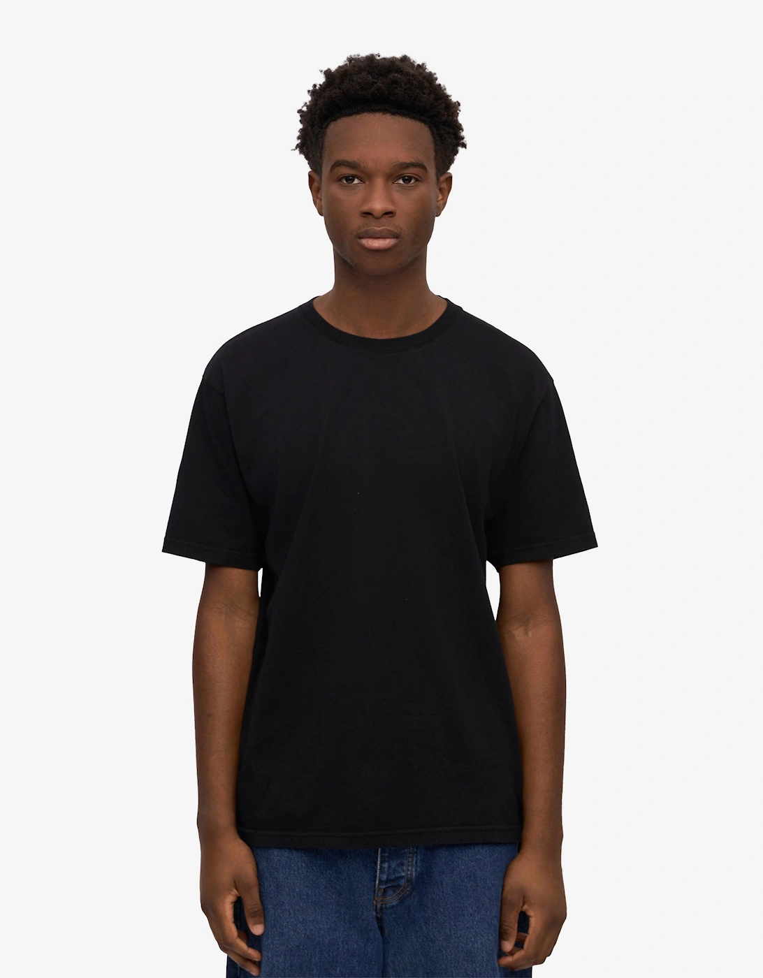 Colorful Standard Men's Black Classic Organic T-Shirt - Deep - Size 40