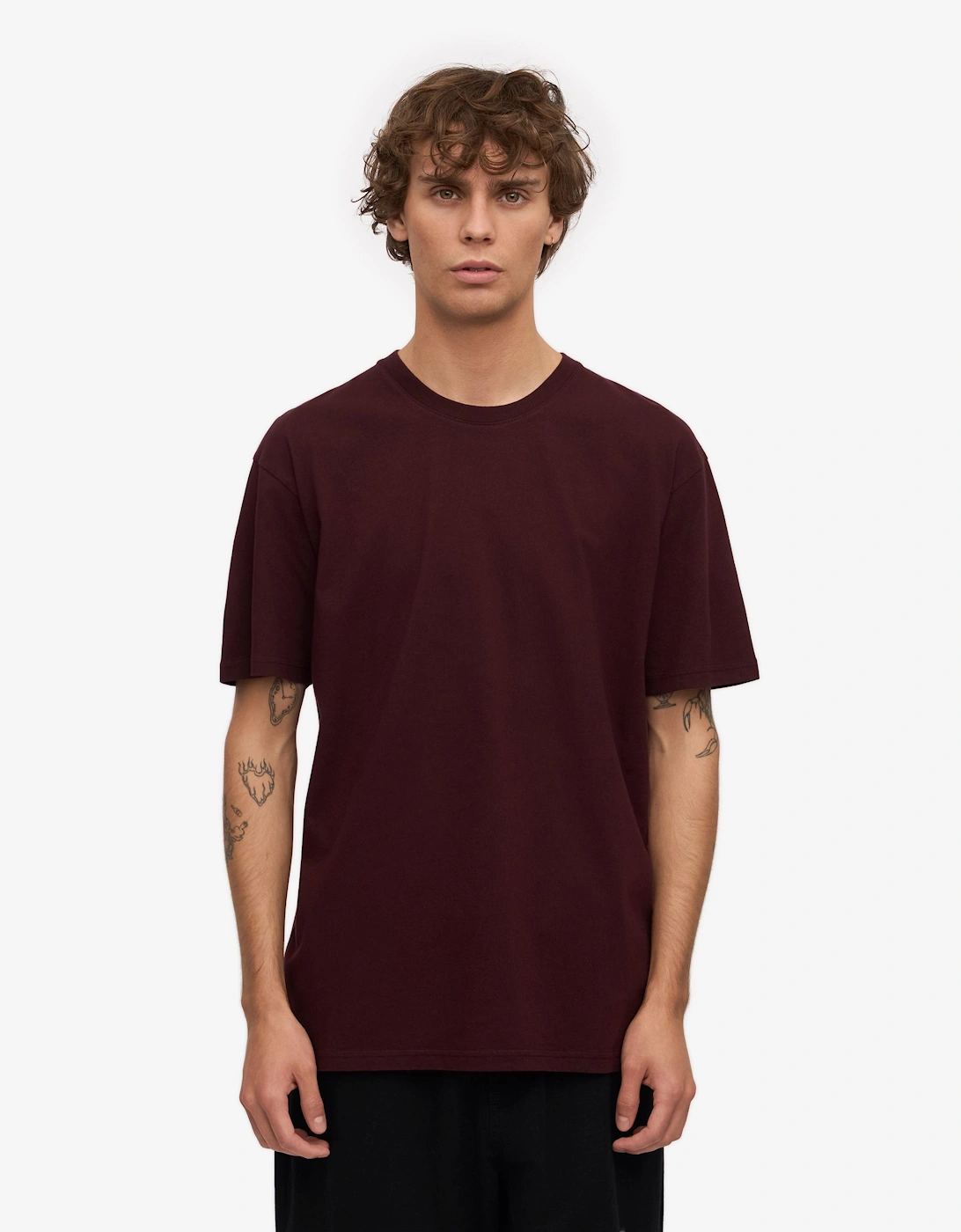 Colorful Standard Classic Organic T-Shirt - Oxblood Red, 2 of 1