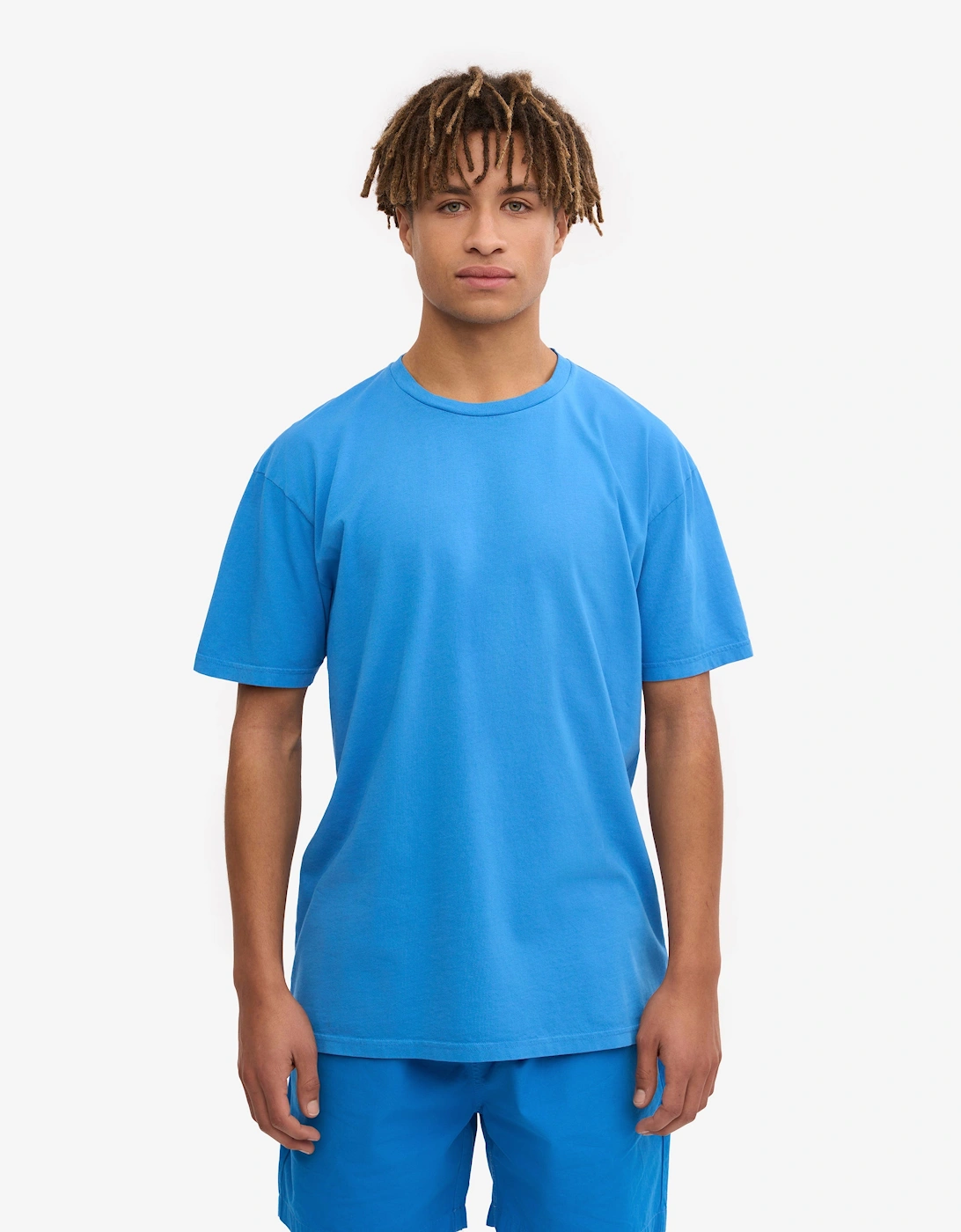 Colorful Standard Classic Organic T-Shirt - Pacific Blue, 2 of 1