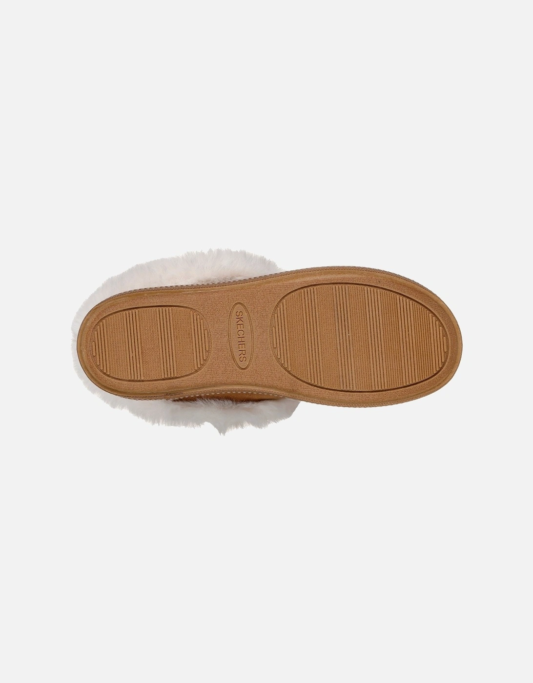 Cozy Campfire Winter Nights Polyester Women's Chestnut Slippers