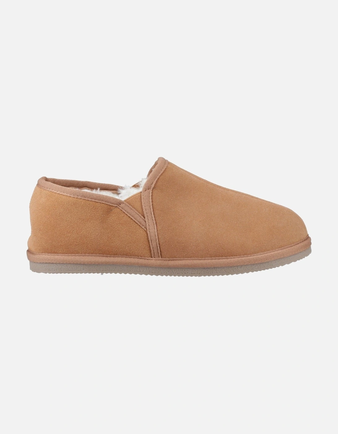 Aryan Suede Men's Tan Slippers