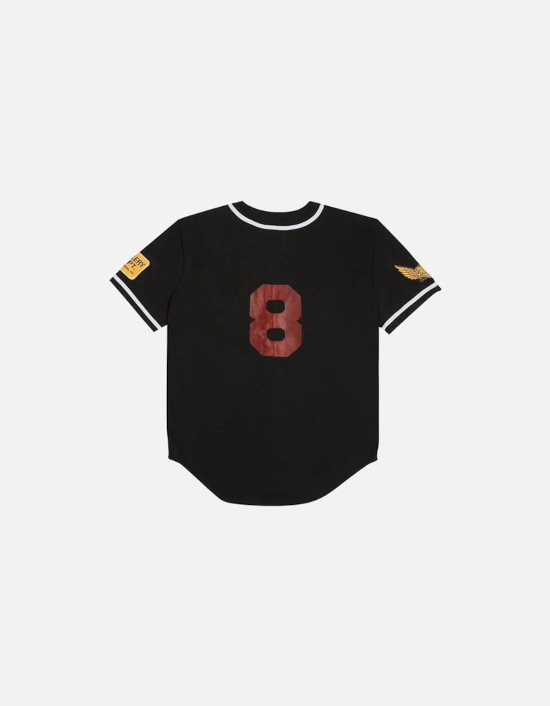 Echo Park Baseball Jersey in Black