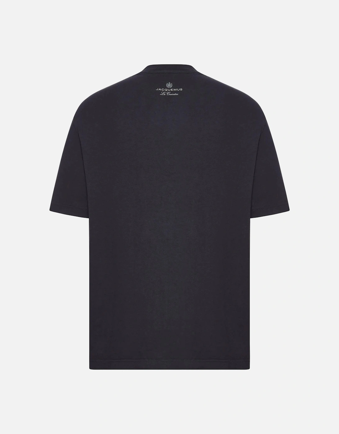 Le Marino Crewneck T-Shirt in Navy