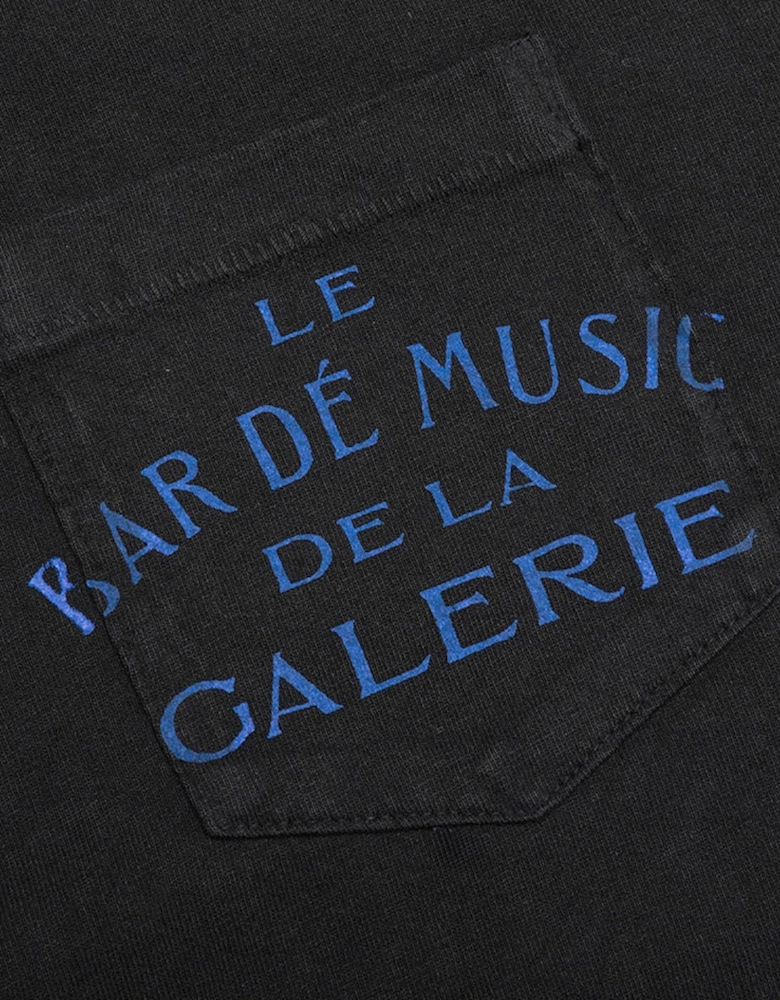 Le Bar Long Sleeve T-Shirt in Black