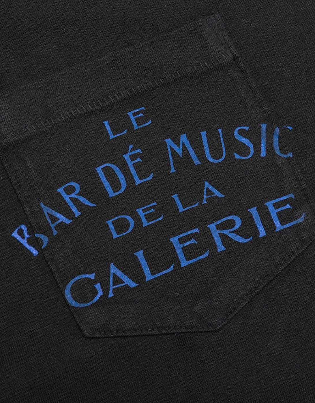 Le Bar Long Sleeve T-Shirt in Black