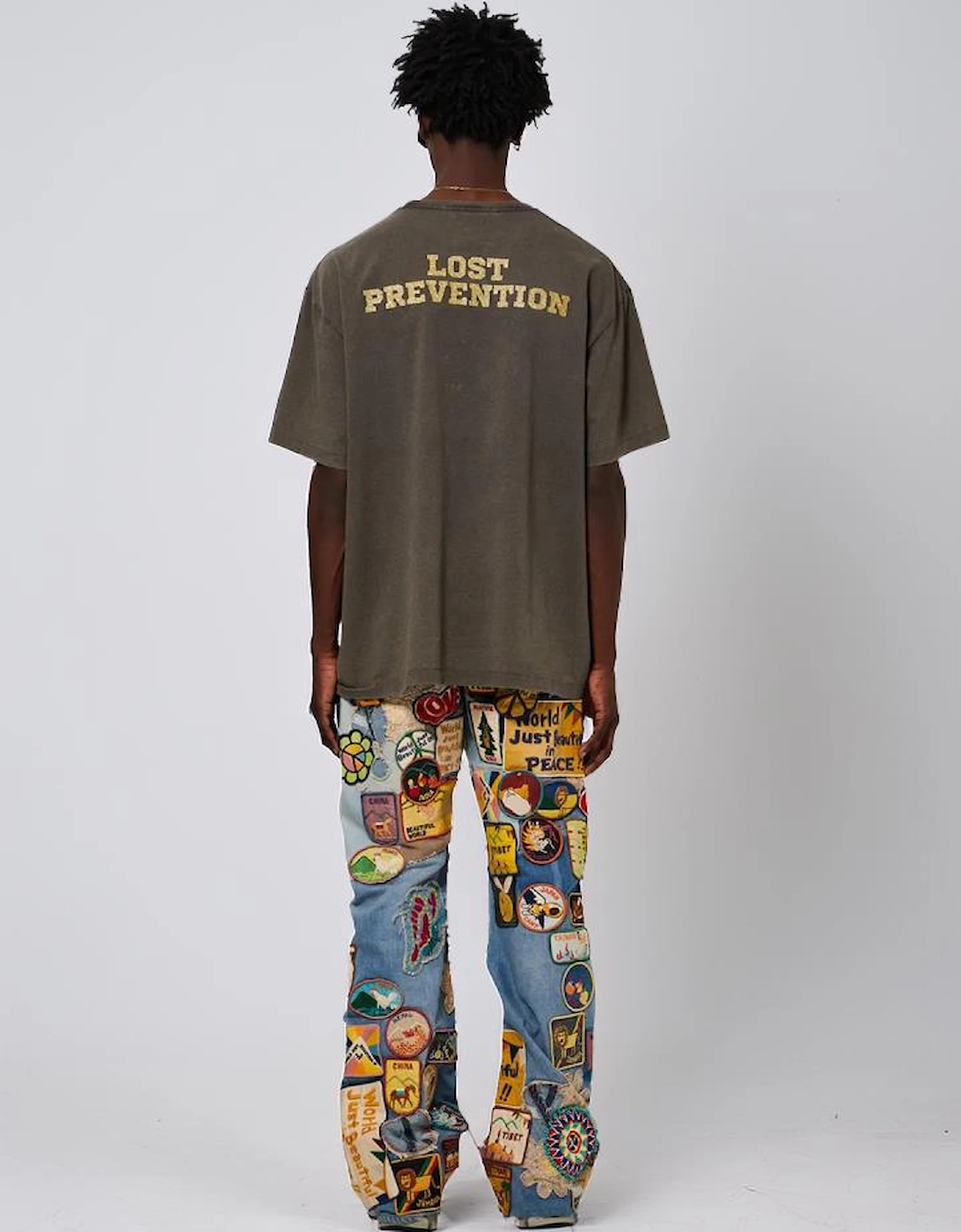 Lost T-Shirt in Faded Black