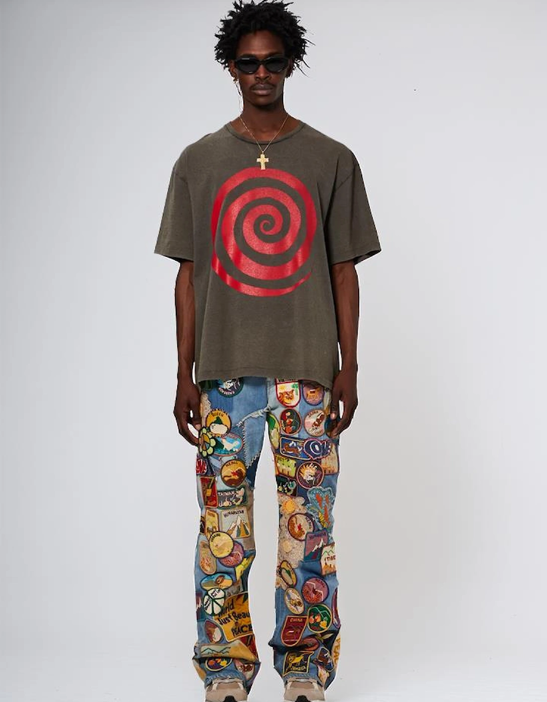 Lost T-Shirt in Faded Black