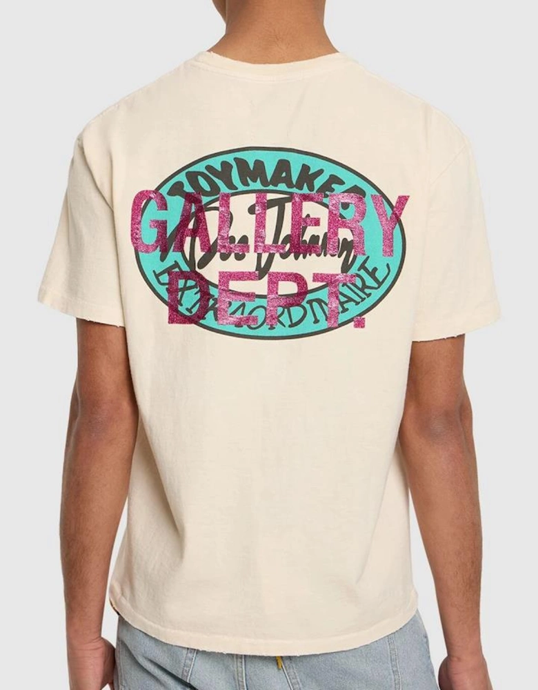 Dead Batteries T-Shirt in Antique White
