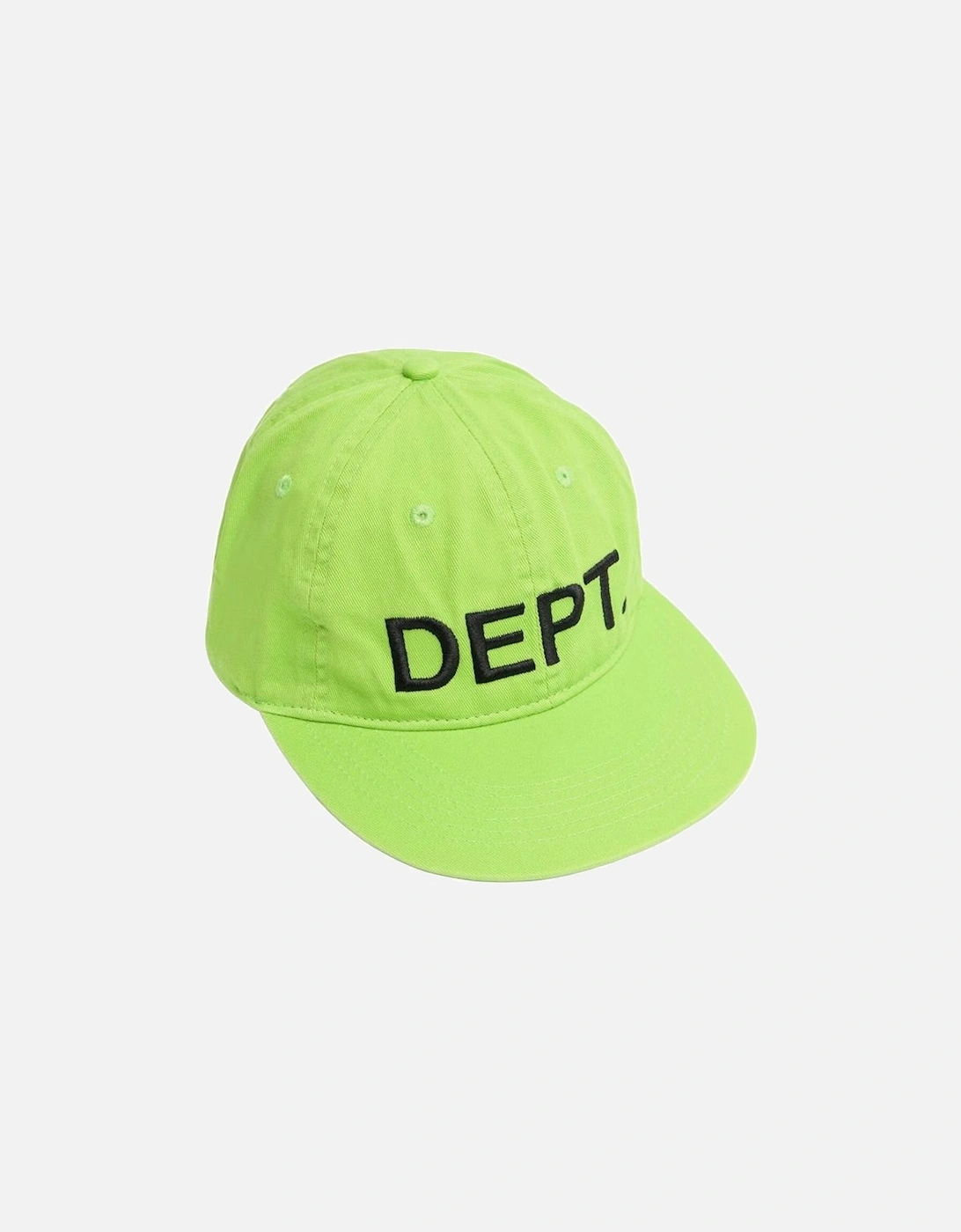 DEPT. Embroidered Logo Cap in Flo Green