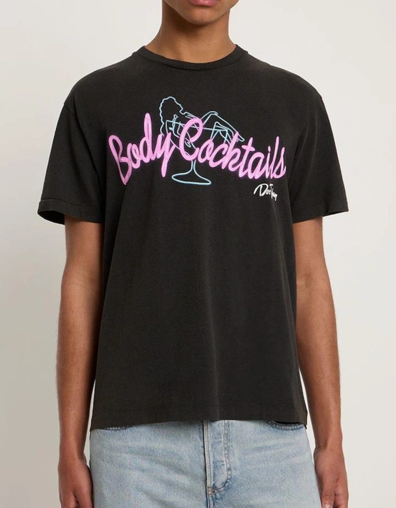 Body Cocktails T-Shirt in Black