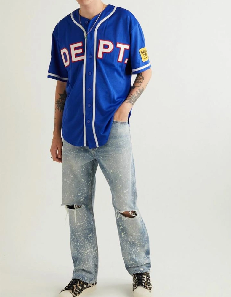 Echo Park Baseball Jersey in Navy