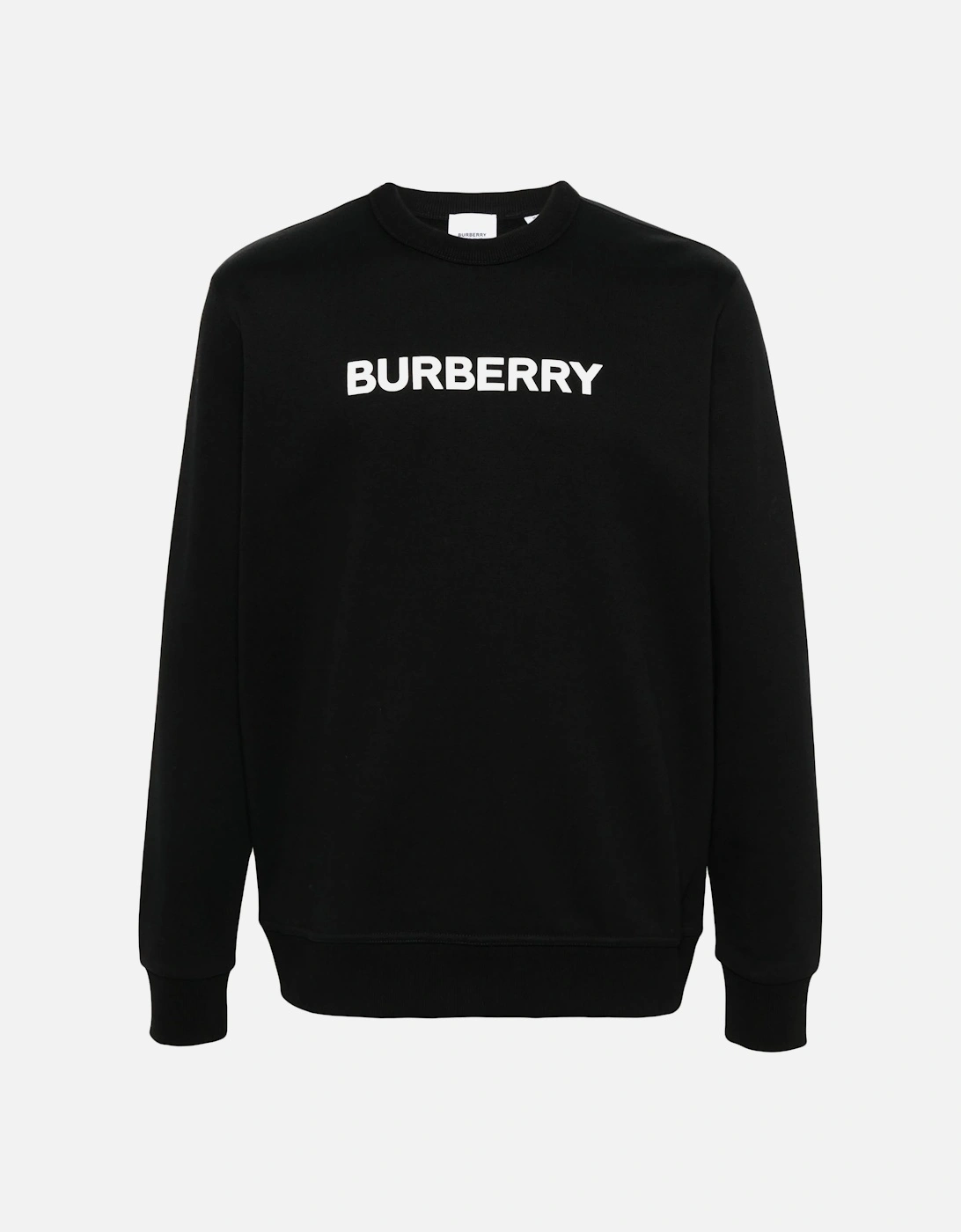Logo Print Sweatshirt in Black, 6 of 5