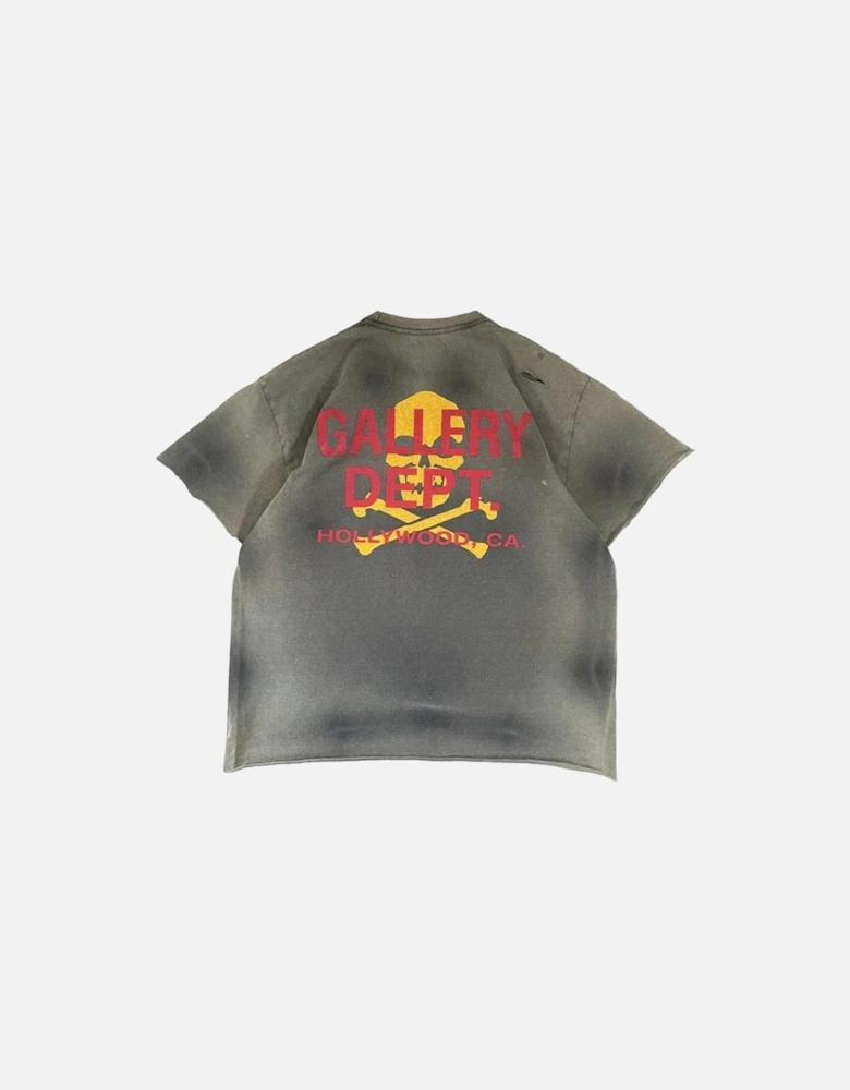 Zip T-Shirt in Black