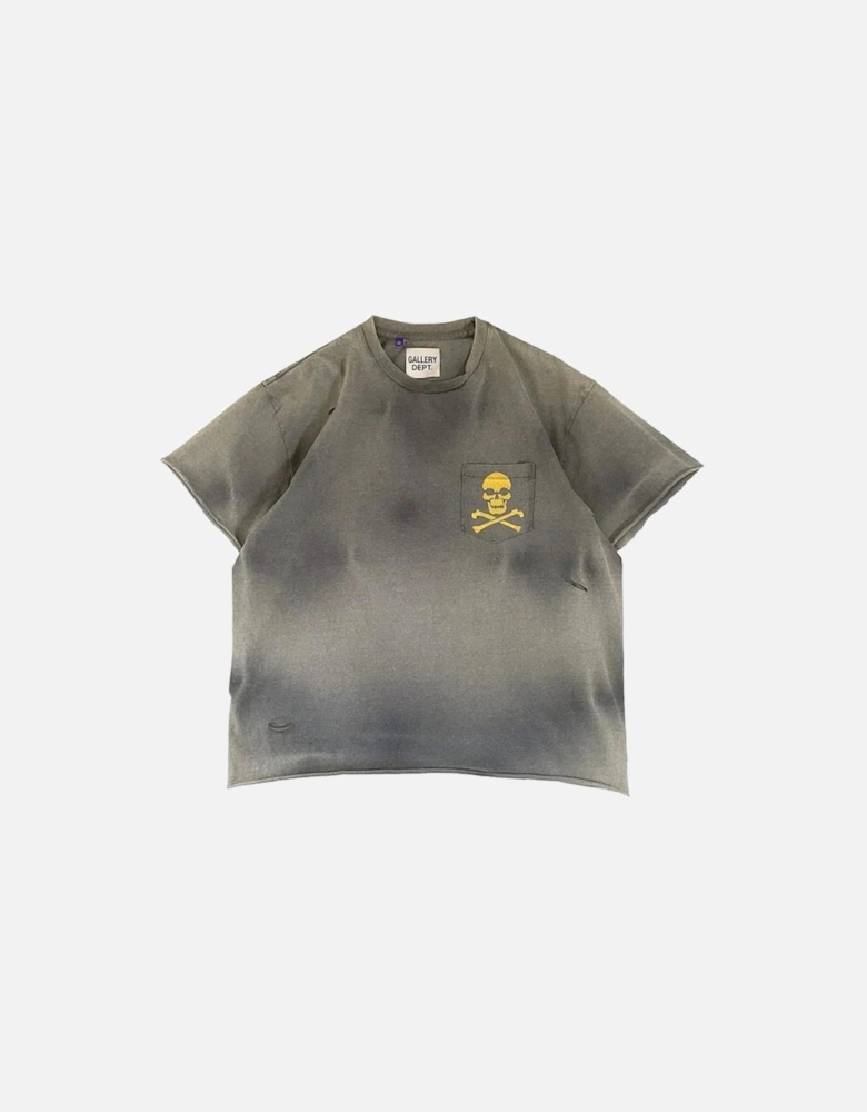 Zip T-Shirt in Black