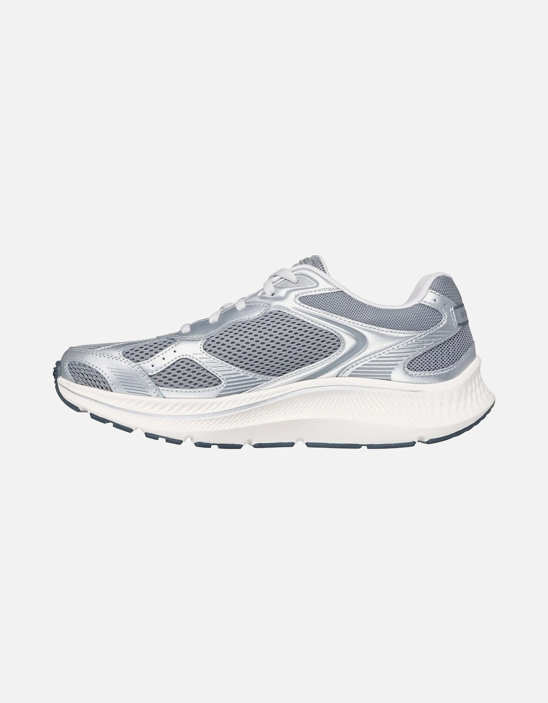 GO RUN Consistent 2.0 Volt Leather Women's Grey/Silver Trainers