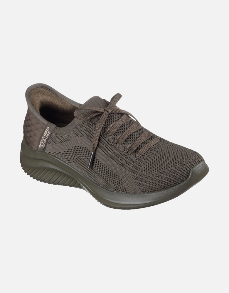 Ultra Flex 3.0 Pure Color Textile Women's Olive Trainers