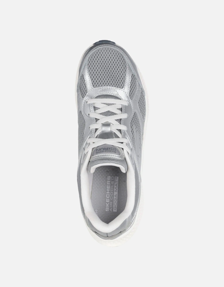 GO RUN Consistent 2.0 Volt Leather Women's Grey/Silver Trainers