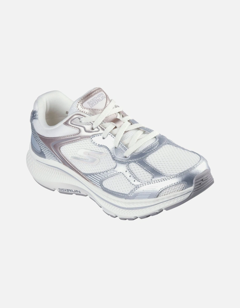 GO RUN Consistent 2.0 Volt Leather Women's Off White Trainers