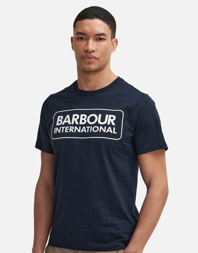 Essential Large Logo T-Shirt Navy