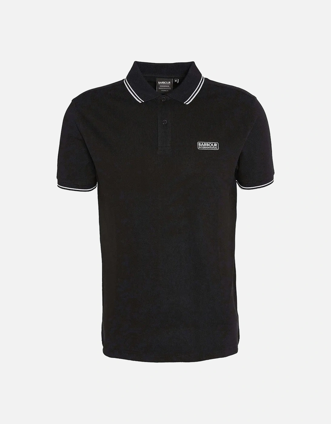 Evan Tipped Polo Shirt Black, 5 of 4