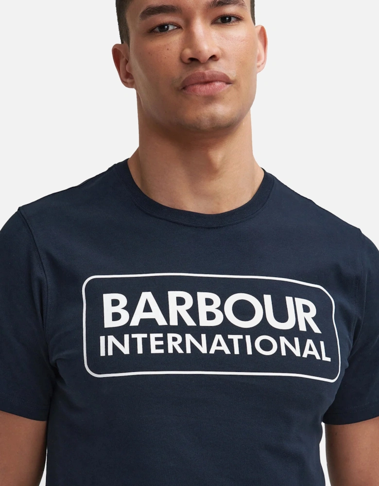 Essential Large Logo T-Shirt Navy