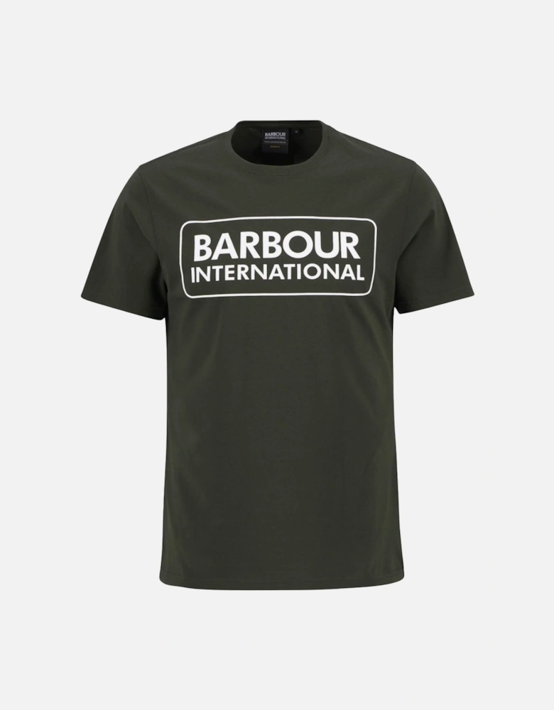 Essential Large Logo T-Shirt Sage/White