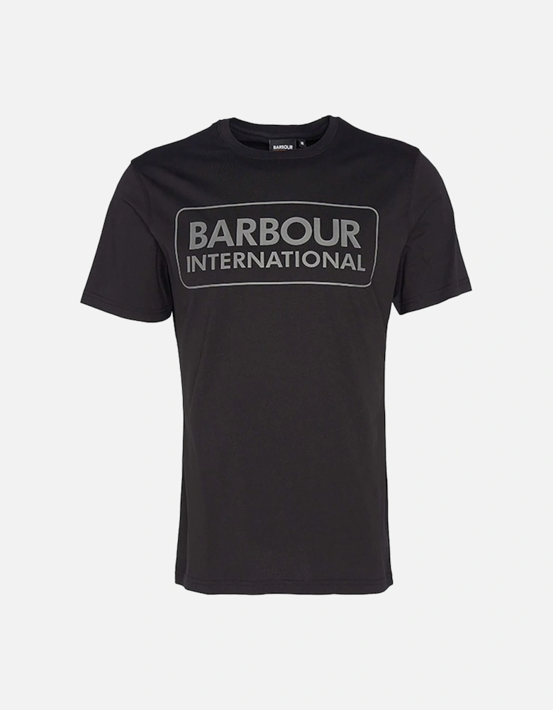 Essential Large Logo T-Shirt Black/Pewter