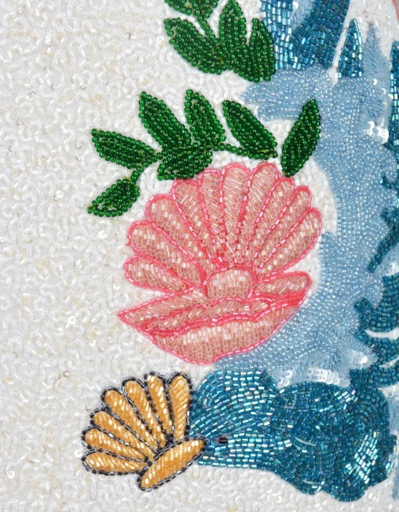 Calypso Soft Multi Sea Shell Halterneck Dress – Daphne x Oceanus