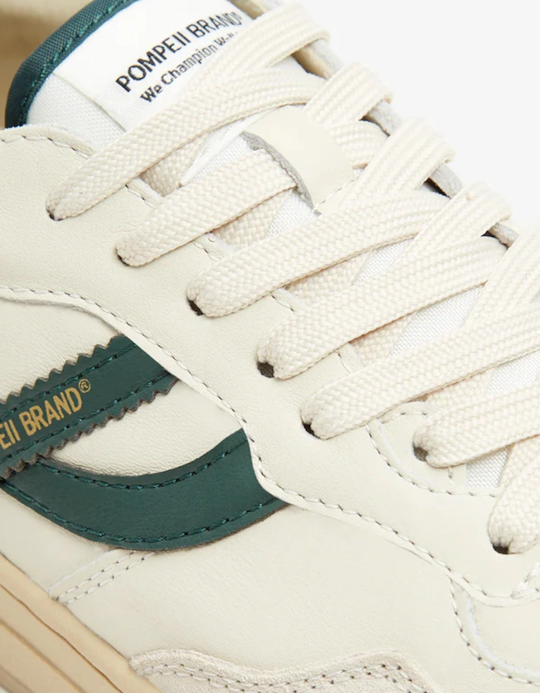Elan Pippa Leather Ecru Jasper Shoes