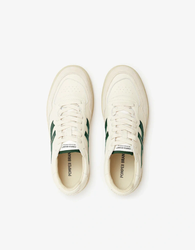 Elan Pippa Leather Ecru Jasper Shoes