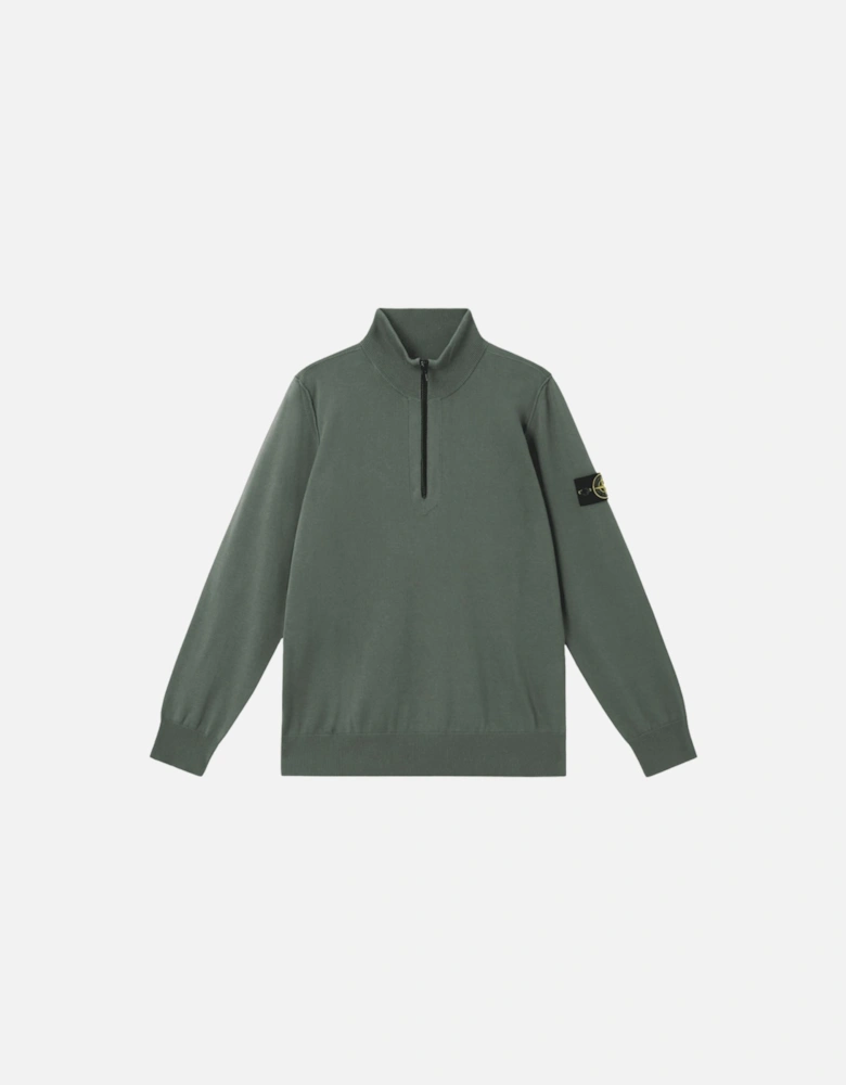 Knit Half Zip Fleece - Musk