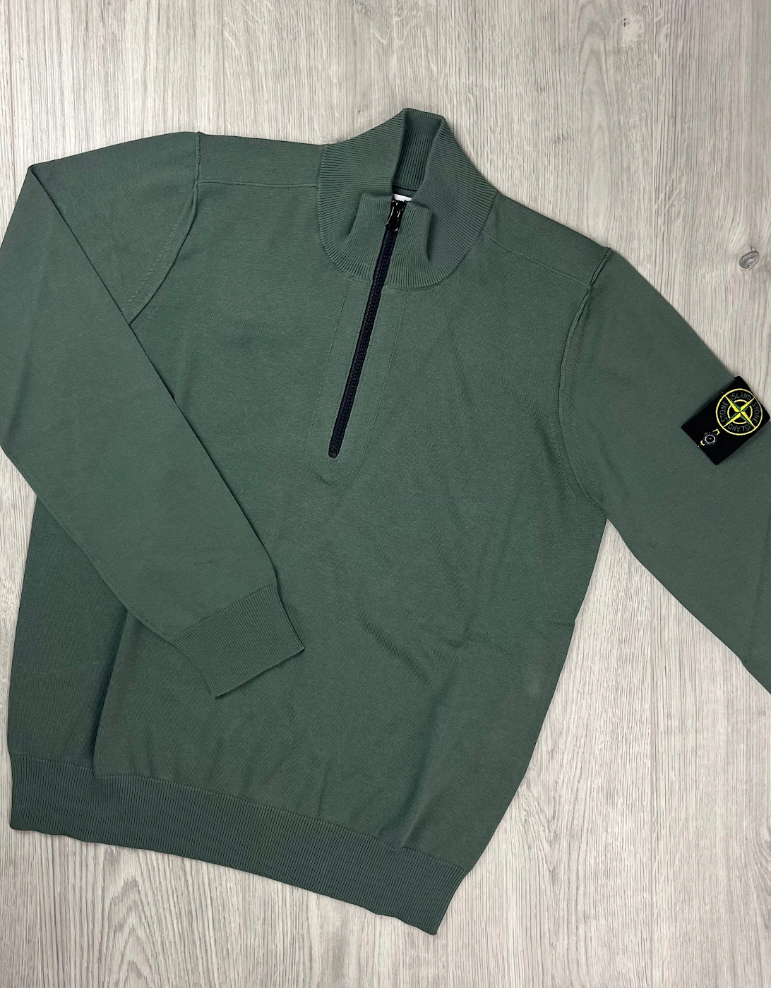 Knit Half Zip Fleece - Musk