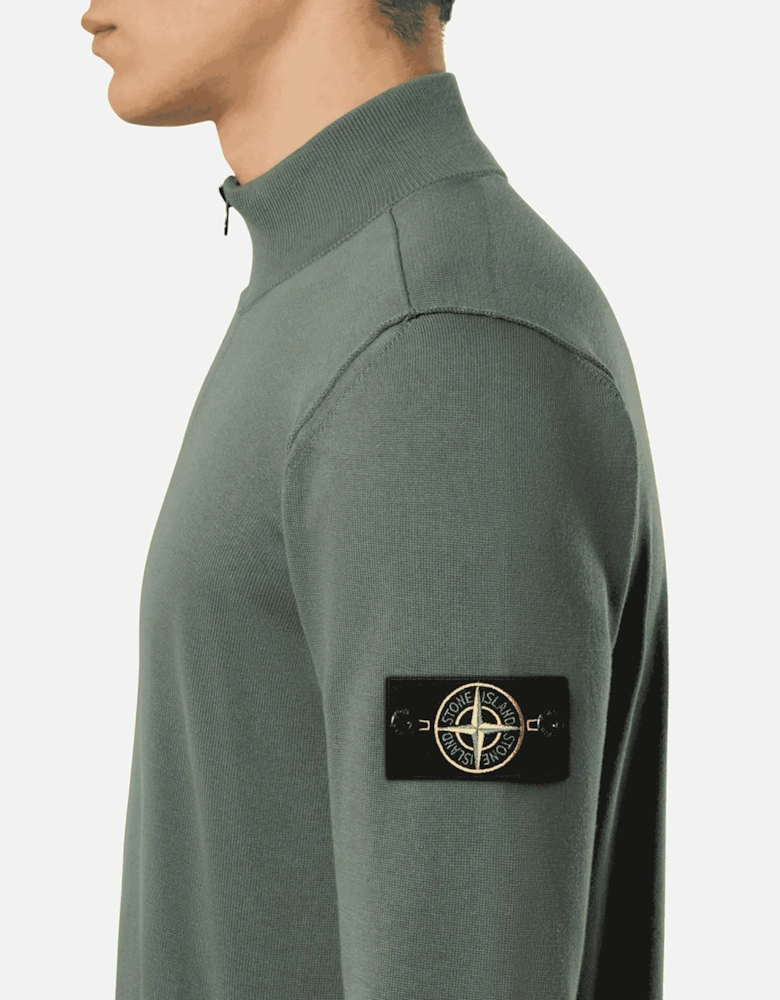 Knit Half Zip Fleece - Musk
