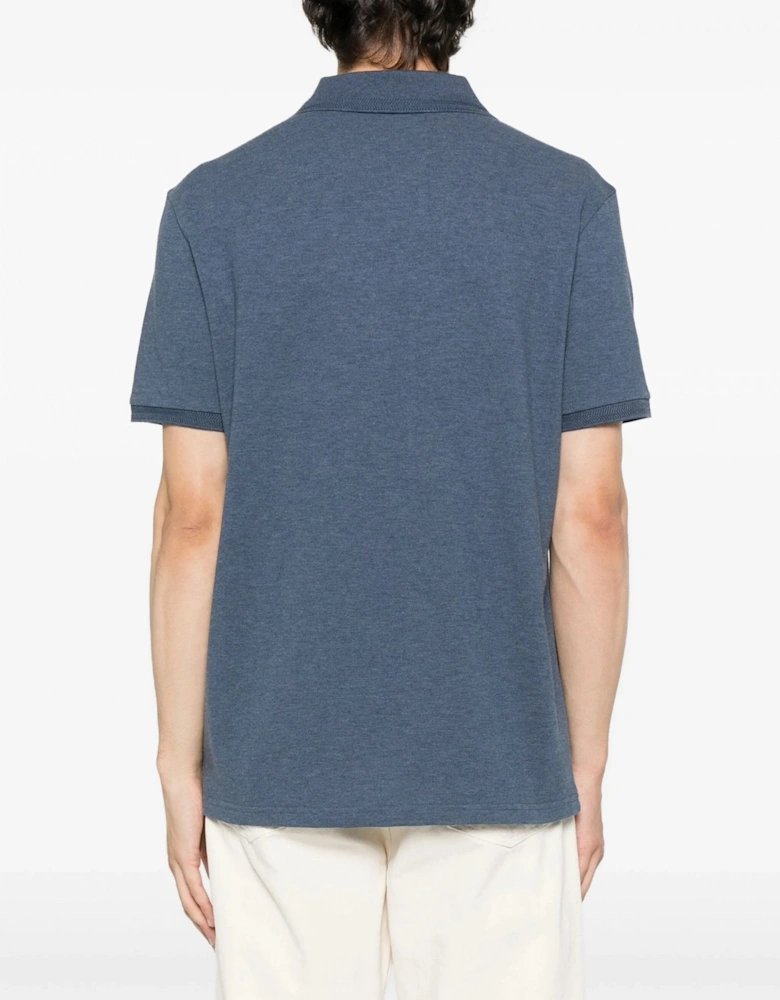 Classic Archive Logo Polo Blue