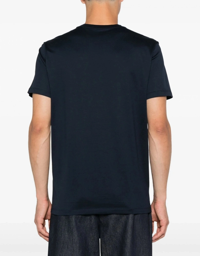 Double Patch Logo T-Shirt Navy