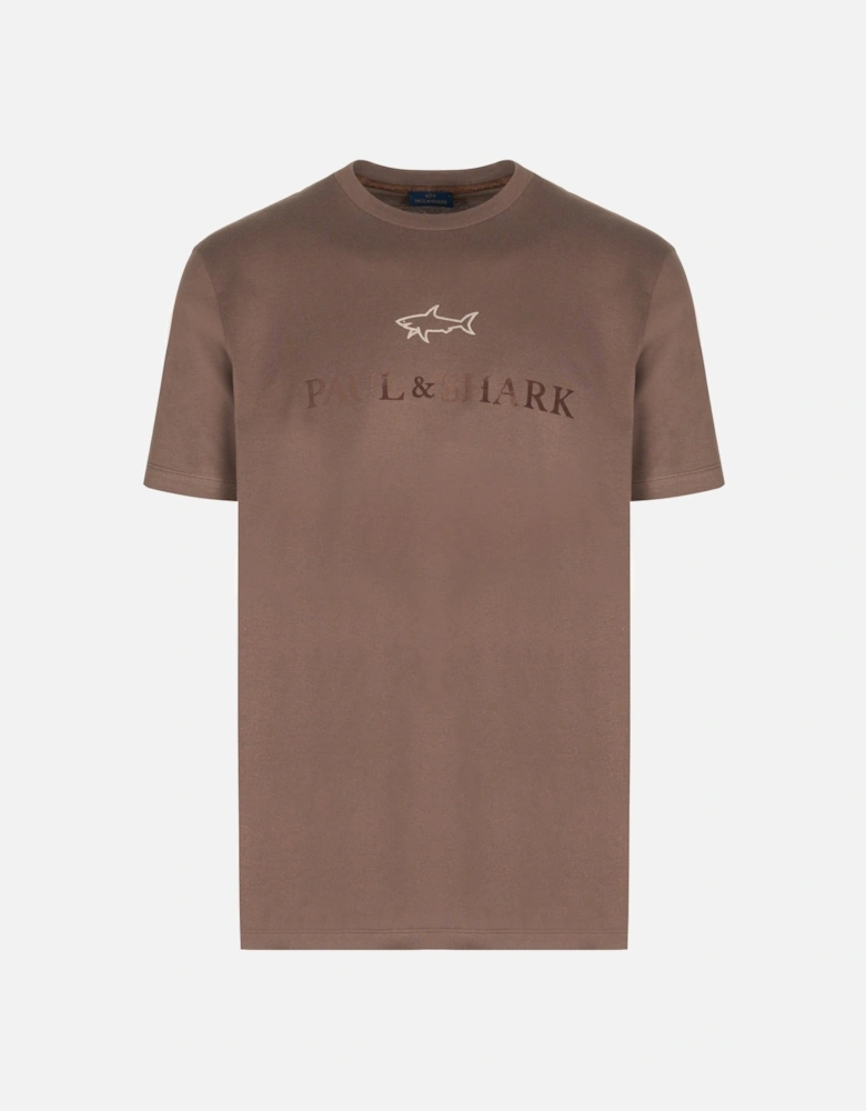 PRINTED LOGO JERSEY T SHIRT