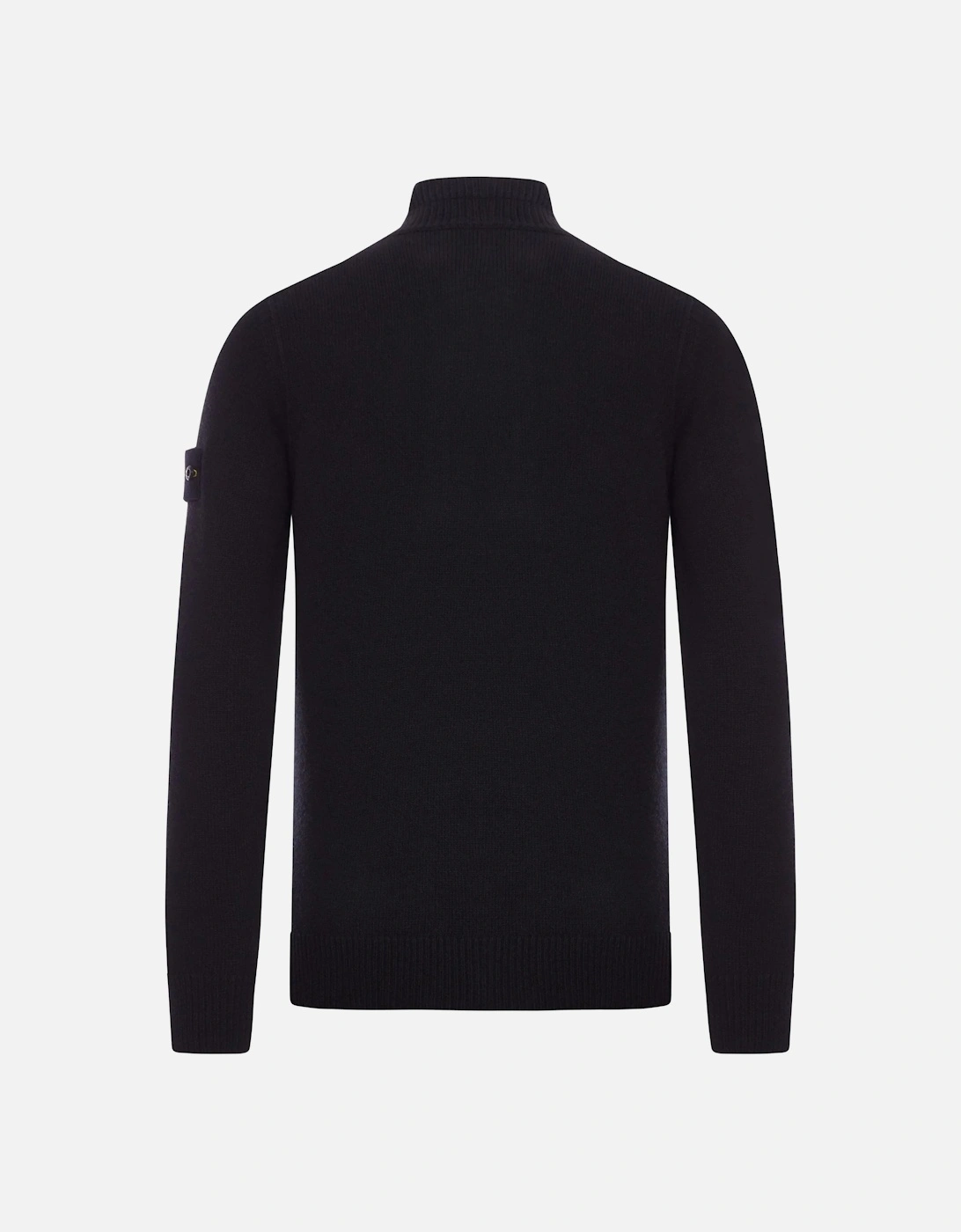 QUARTER BUTTON SWEATER