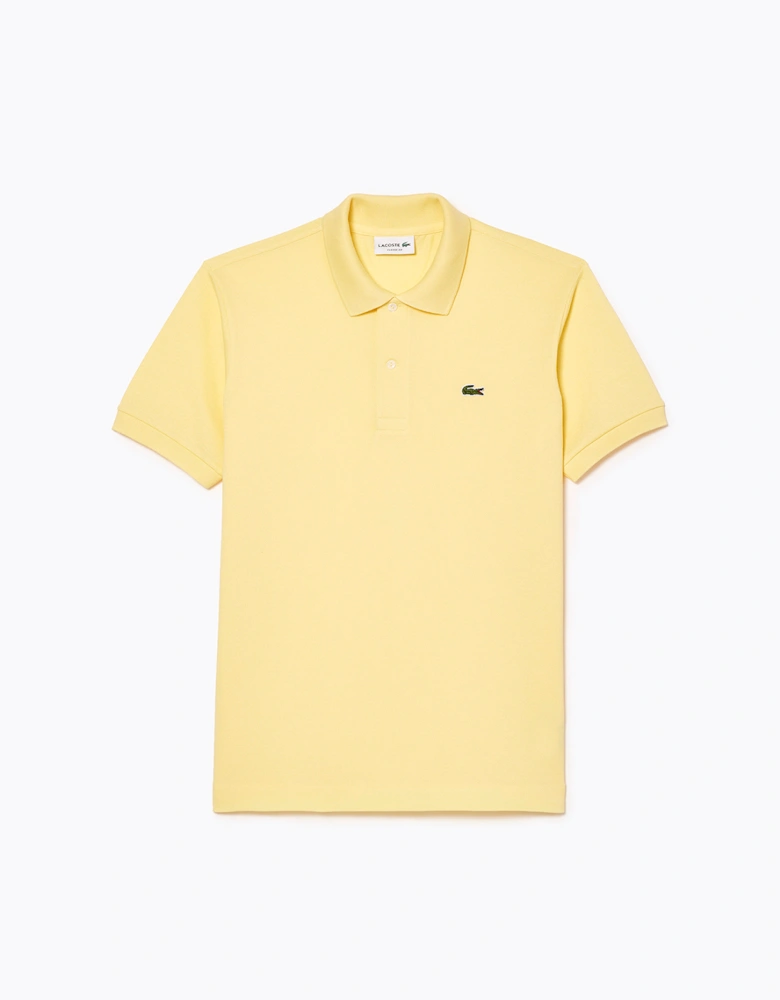 Yellow Classic Fit L.12.12 Original Polo Shirt