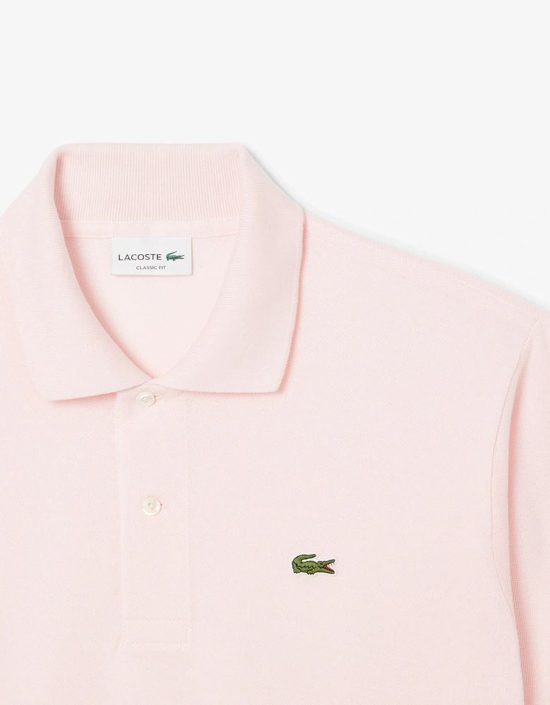 Pink Classic Fit L.12.12 Original Polo Shirt