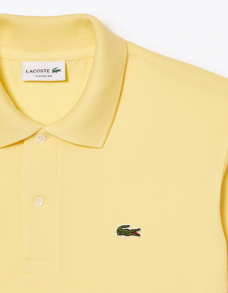 Yellow Classic Fit L.12.12 Original Polo Shirt