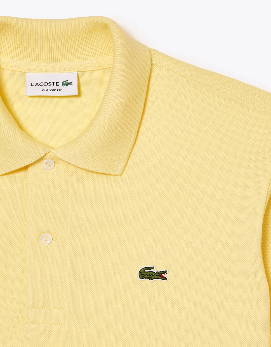 Yellow Classic Fit L.12.12 Original Polo Shirt
