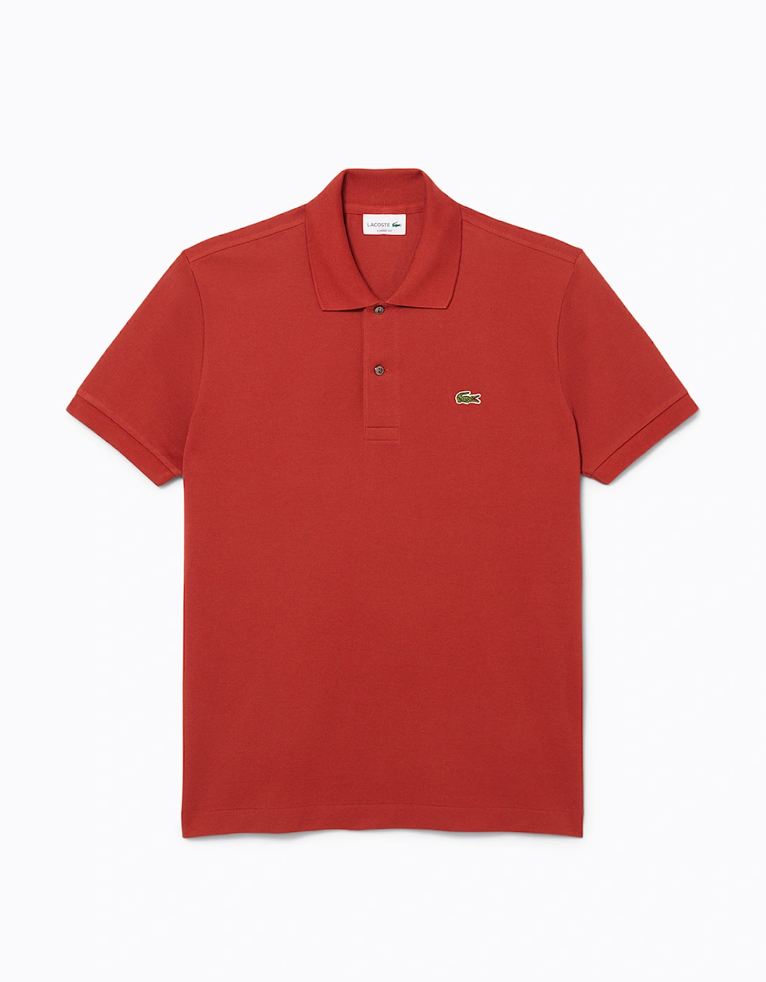 Red Classic Fit L.12.12 Original Polo Shirt, 3 of 2