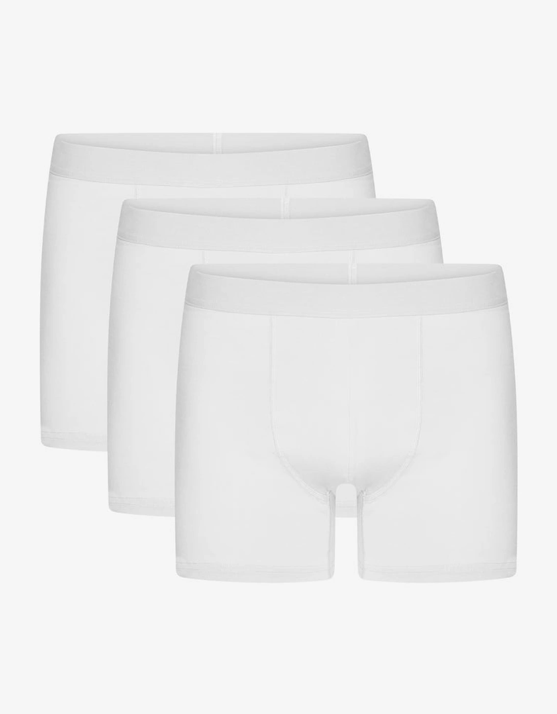 Colorful Standard 3 Pack Mens Organic Boxer Briefs - Optical White, 2 of 1