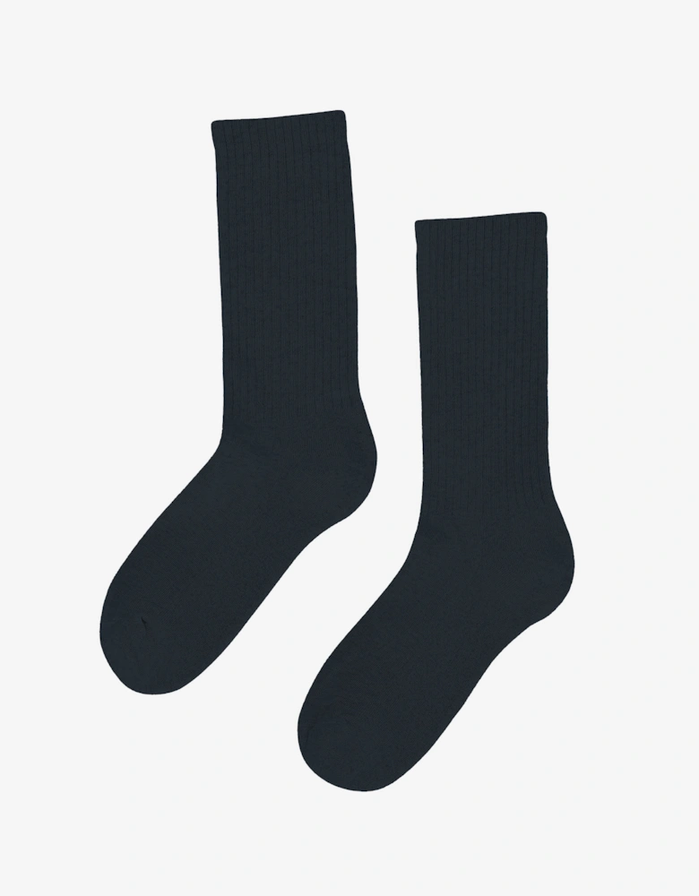 Colorful Standard Mens Organic Active Socks - Navy Blue
