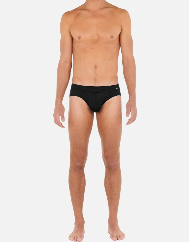Tencel Soft HO1 Comfort Mini Brief, Black