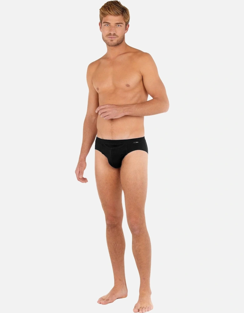 Tencel Soft HO1 Comfort Mini Brief, Black