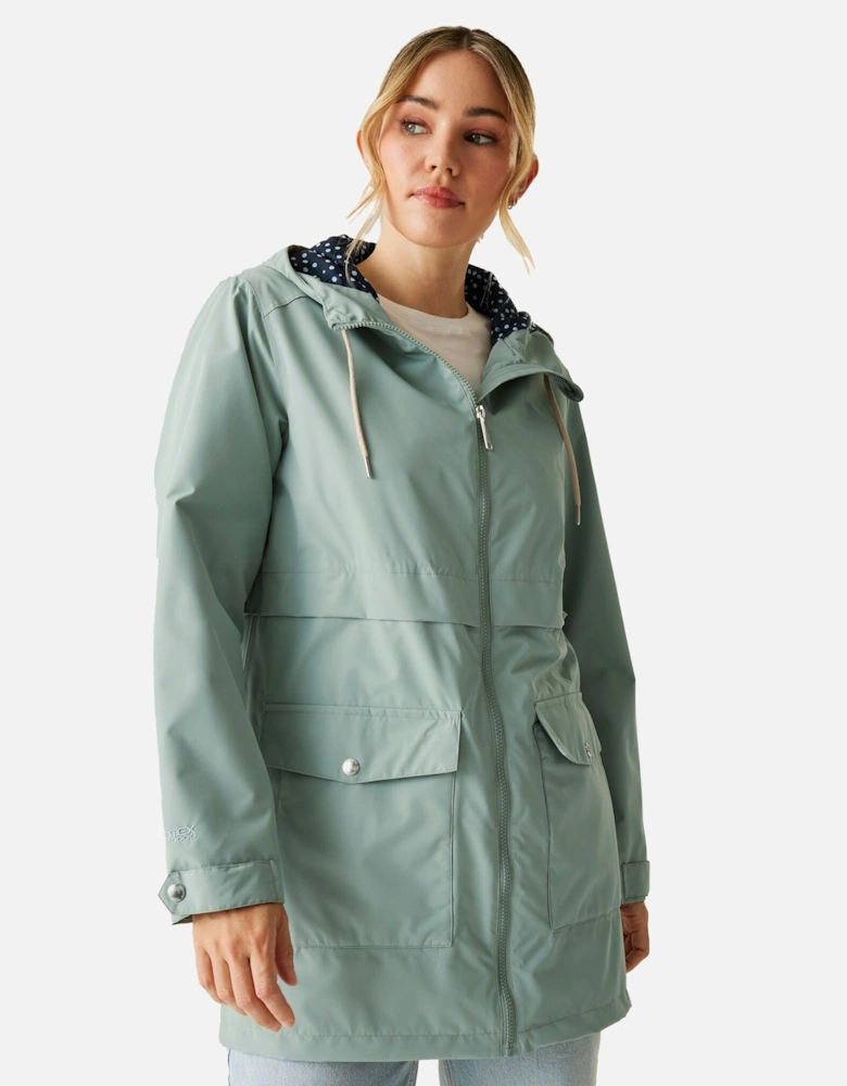 Womens/Ladies Navaeh Linear Waterproof Jacket