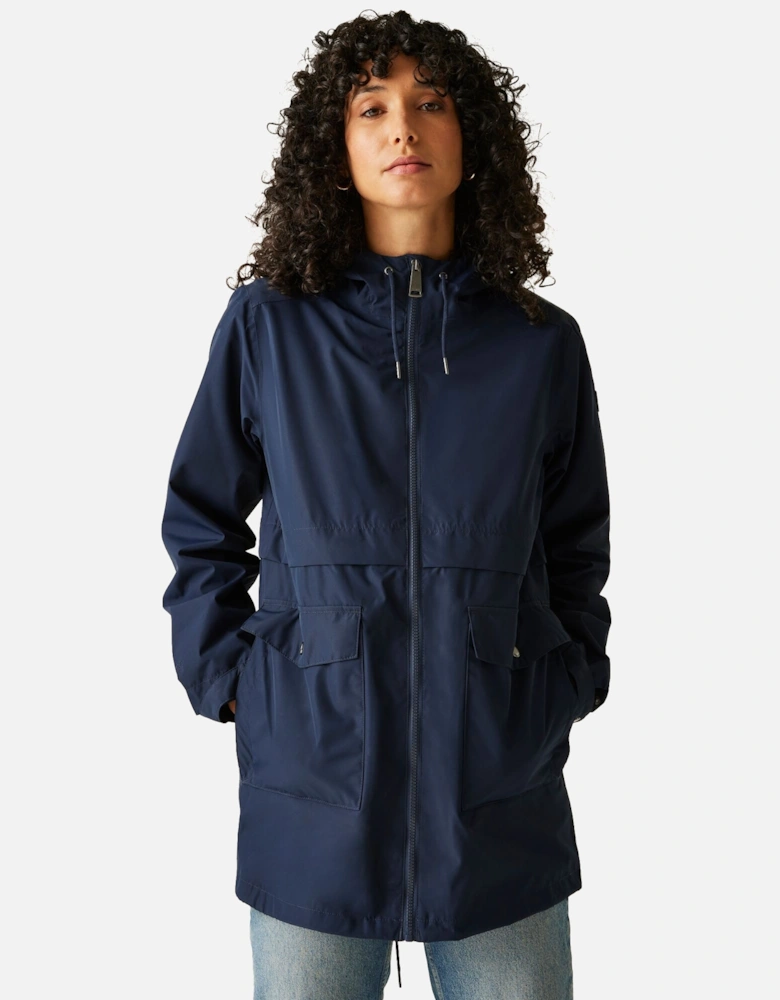 Womens/Ladies Navaeh Linear Waterproof Jacket