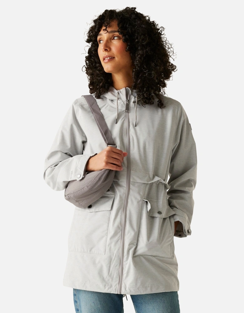 Womens/Ladies Navaeh Linear Waterproof Jacket