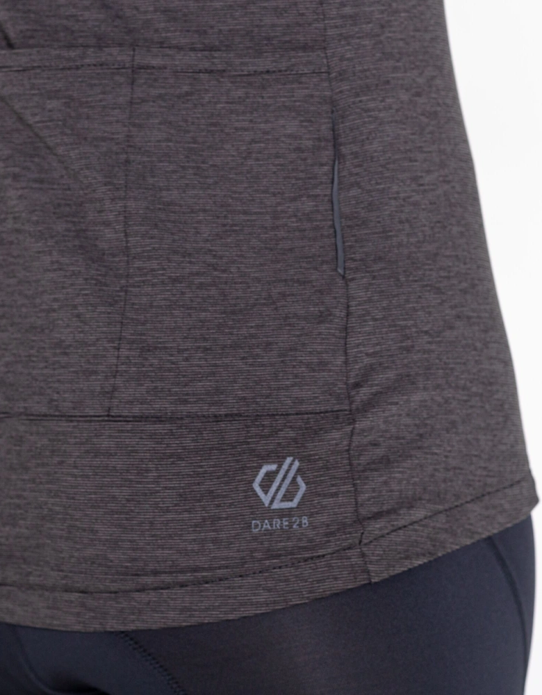 Womens/Ladies Pedal Through It Marl Lightweight Jersey